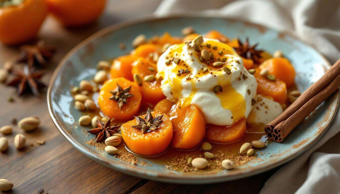 « Laurent Mariotte sublime le kaki : sa recette rôtie est le dessert le plus chic de l'automne »