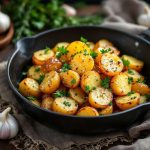 « Pommes de terre sautées : l'astuce de Julie Andrieu pour qu'elles ne soient jamais grasses »