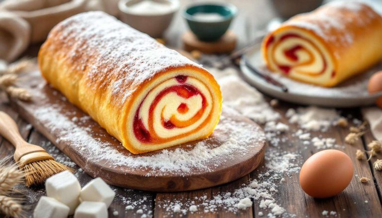 « Gâteau roulé : l'astuce du torchon humide change la vie pour ne plus le casser »