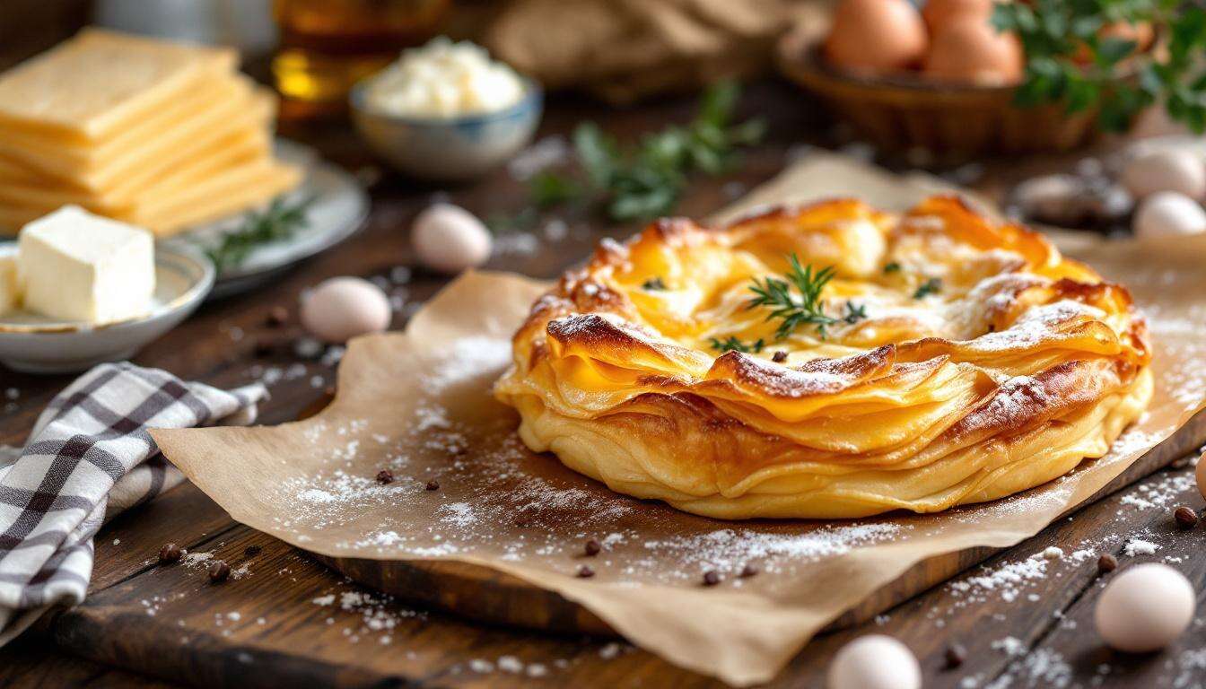 « Banitsa : découvrez le feuilleté bulgare qui fait de l'ombre aux quiches classiques »