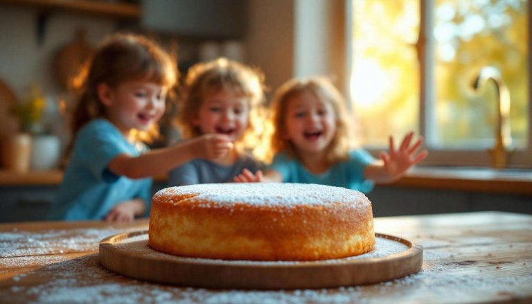 « Le gâteau de l'urgence : 3 ingrédients, 10 minutes, et un succès fou auprès des enfants »