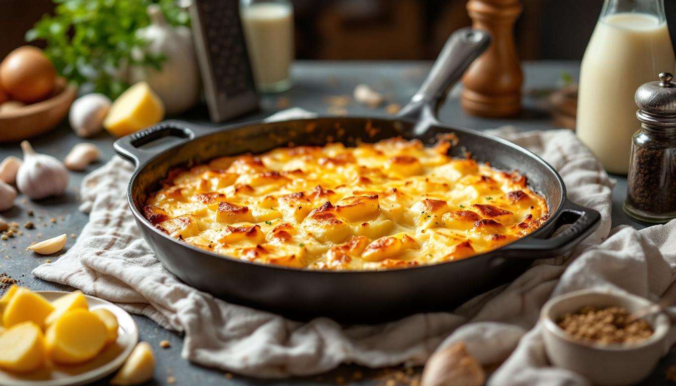 « Gratin dauphinois sans four : la cuisson à la poêle qui sauve vos dîners d'hiver »