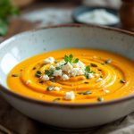 « Soirée polaire ? Ce velouté butternut-chèvre réchauffe instantanément »