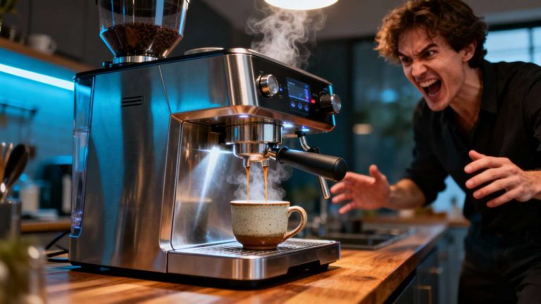 Ultra design et entièrement automatique, cette machine à café avec broyeur est à moitié prix sur Amazon