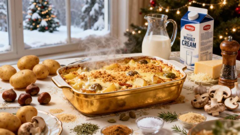 Gratin de Noël : la recette qui en jette à moins de 2,50 € par personne