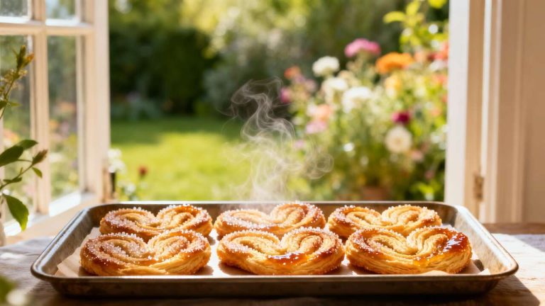 Incroyable : ces palmiers sucrés maison sont prêts en 5 minutes avec ces 2 ingrédients du placard