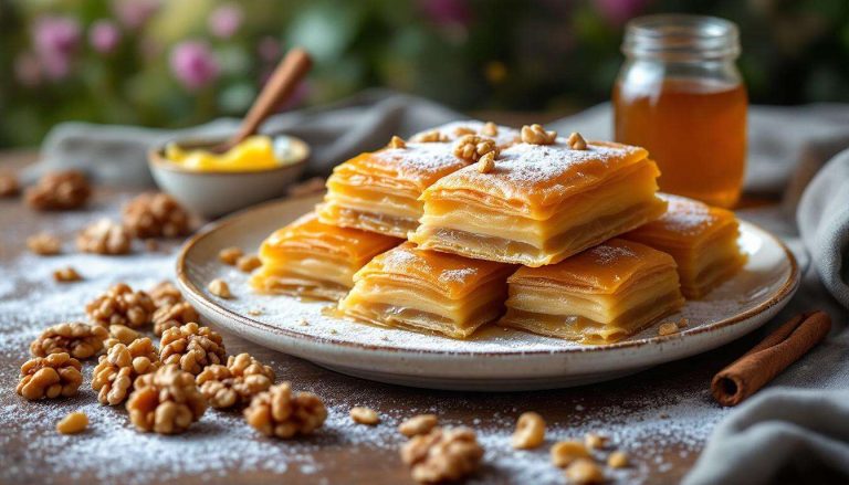 Baklavas aux noix : la mignardise orientale ultra-sucrée pour accompagner le café