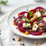 Carpaccio de betterave et chèvre frais : l'entrée colorée et légère de janvier