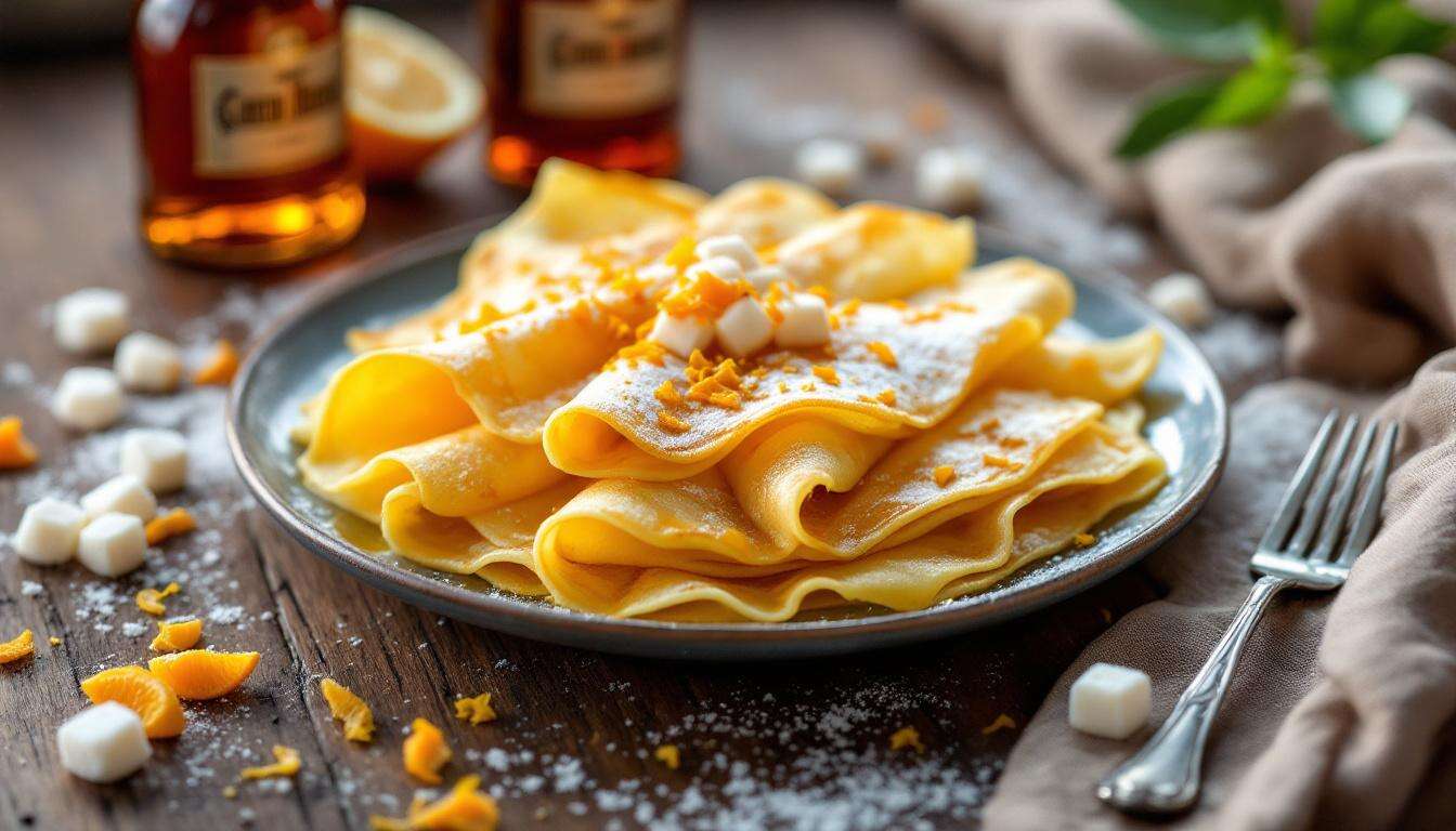 Crêpes Suzette : le classique flambé qui impressionne toujours les invités
