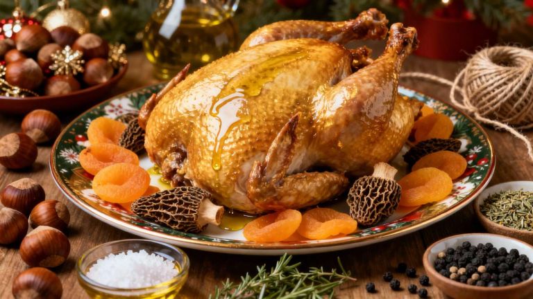 Comment cuire un chapon pour Noël avec un moelleux irréprochable