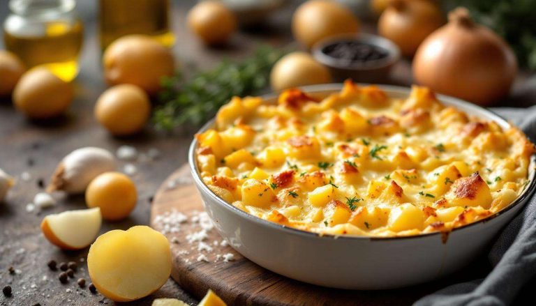 Le gratin le plus simple du monde ? Pommes, oignons, bouillon… et une texture plus gourmande qu’un dauphinois
